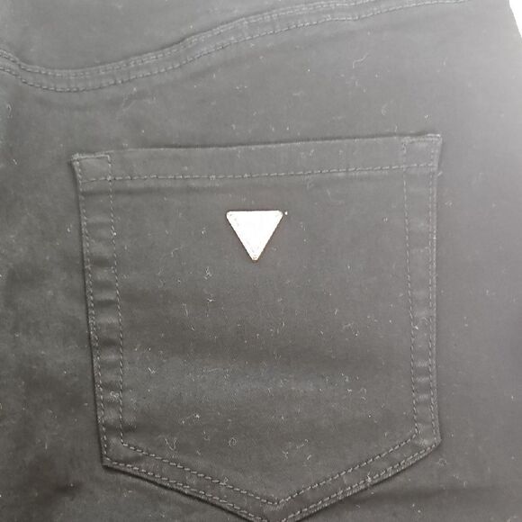 Guess Black and Gold Mini Pencil Skirt - Picture 9 of 16